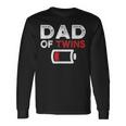 Dad Of Twins Fathers Day Long Sleeve T-Shirt Gifts ideas