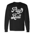 Dallas Lions Baseball Play Ball Long Sleeve T-Shirt Gifts ideas