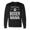 Damen Stolze Boxer Mama Dog Hunde Mutter Haustier Langarmshirts Geschenkideen