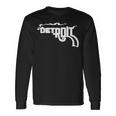 Detroit Smoking Gun Long Sleeve T-Shirt T-Shirt Gifts ideas