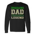 Ehemann Vater Programmer Legend Programmier Dad Langarmshirts Geschenkideen