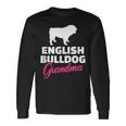 Englische Bulldogge Oma Langarmshirts Geschenkideen