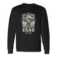 Esau Name In Case Of Emergency My Blood Long Sleeve T-Shirt Gifts ideas