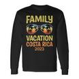 Family Vacation Costa Rica 2023 Long Sleeve T-Shirt T-Shirt Gifts ideas