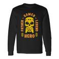 Father Gamer Legend Hero Long Sleeve T-Shirt Gifts ideas