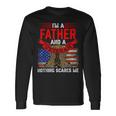 Father And Veteran Nothing Scares Me Relatives Veterans Dad Long Sleeve T-Shirt Gifts ideas