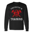 Firefighter In Training Future Fireman Fire Academy Long Sleeve T-Shirt T-Shirt Gifts ideas