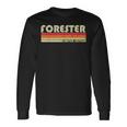 Forester Job Title Profession Birthday Worker Idea Long Sleeve T-Shirt Gifts ideas