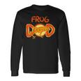Frog Dad Outfit Costume Daddy Fathers Day Toad Frog Long Sleeve T-Shirt Gifts ideas
