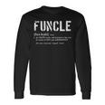 Funcle MilitaryFor Military And Veteran Fun Uncles Long Sleeve T-Shirt Gifts ideas