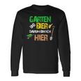 Garten Und Bier Darum Bin Ich Hier Langarmshirts Geschenkideen