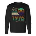 Geburtstag Geschenk Legendär Seit Oktober 1976 Langarmshirts Geschenkideen