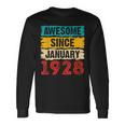 Geschenke Zum 95 Geburtstag 95 Januar 1928 Langarmshirts Geschenkideen