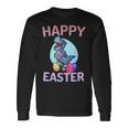 Happy Easter Dinosaur Rex Eggs Easter Long Sleeve T-Shirt Gifts ideas