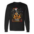 Happy Hallothanksmas Christmas Merry Christmas 2021 Jack Long Sleeve T-Shirt Gifts ideas