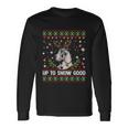 Harlequin Great Dane Dog Reindeer Ugly Christmas Sweater Great Long Sleeve T-Shirt Gifts ideas