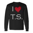 I Heart Ts Long Sleeve T-Shirt Gifts ideas