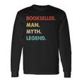 Herren Bookseller Mann Mythos Legende Langarmshirts Geschenkideen