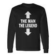 Herren Der Mann Die Legende Langarmshirts Geschenkideen