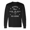 Herren Grillmeister Papa Die Legende Langarmshirts Geschenkideen