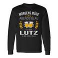 Herren Lutz Name Geschenk-Idee Geburtstag Lustiger Spruch Langarmshirts Geschenkideen