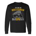 Herren Modelleisenbahn Opa Eisenbahner Modellbauer Rentner Langarmshirts Geschenkideen