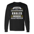 Herren Name Khaled Vorname Namensgeschenke Namenstag Langarmshirts Geschenkideen