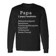 Herren Papa Liebe Geburtstag Geschenk Langarmshirts Geschenkideen