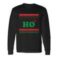 Ho Ho Ho Maths Chistmas Ugly Christmas Sweater Long Sleeve T-Shirt Gifts ideas