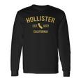 Hollister California Ca Vintage State Athletic Sports Long Sleeve T-Shirt T-Shirt Gifts ideas