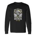 Homer Name In Case Of Emergency My Blood Long Sleeve T-Shirt Gifts ideas