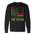 Honoring Past Inspiring Future African Black History Month V2 Long Sleeve T-Shirt Gifts ideas