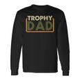 Husband Best Father Vintage Trophy Dad Long Sleeve T-Shirt Gifts ideas