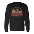 Its A Wilmoth Thing You Wouldnt Understand Wilmoth For Wilmoth 82E Men Women Long Sleeve T-shirt Graphic Print Unisex Gifts ideas
