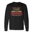 Its An Evens Thing You Wouldnt Understand Evens For Evens Men Women Long Sleeve T-shirt Graphic Print Unisex Gifts ideas