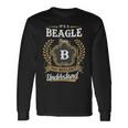 Its A Beagle Thing You Wouldnt Understand Shirt Beagle Crest Coat Of Arm Long Sleeve T-Shirt Gifts ideas