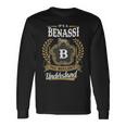 Its A Benassi Thing You Wouldnt Understand Shirt Benassi Crest Coat Of Arm Long Sleeve T-Shirt Gifts ideas