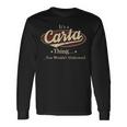 Its A Carta Thing You Wouldnt Understand Shirt Personalized Name With Name Printed Carta Long Sleeve T-Shirt Gifts ideas