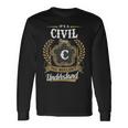 Its A Civil Thing You Wouldnt Understand Shirt Civil Crest Coat Of Arm Long Sleeve T-Shirt Gifts ideas