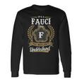 Its A Fauci Thing You Wouldnt Understand Shirt Fauci Crest Coat Of Arm Long Sleeve T-Shirt Gifts ideas