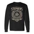 Its A Stephens Thing You Wouldnt Understand Name Vintage Long Sleeve T-Shirt Gifts ideas
