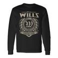 Its A Wills Thing You Wouldnt Understand Name Vintage Long Sleeve T-Shirt Gifts ideas