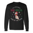 Its The Most Wine-Der-Ful Time Of The Year Lustiges Geschenk Langarmshirts Geschenkideen