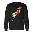 Jesus Spielt Basketball Langarmshirts Geschenkideen