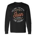 Juan Der Mann Der Mythos Die Legende Langarmshirts Geschenkideen