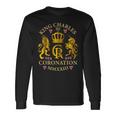 King Charles Iii British Monarch Royal Coronation May 2023 Long Sleeve T-Shirt T-Shirt Gifts ideas