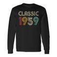 Klassisch 1959 Vintage 64 Geburtstag Geschenk Classic Langarmshirts Geschenkideen