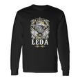 Leda Name In Case Of Emergency My Blood Long Sleeve T-Shirt Gifts ideas