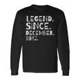 Legend Since December 1982 Geburtstagsfeier Frau Ehemann Langarmshirts Geschenkideen