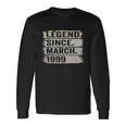 Legend Since March 1999 21Th Birthday 21 Year Old Long Sleeve T-Shirt Gifts ideas